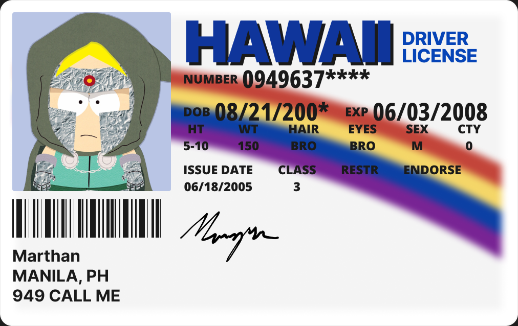 License